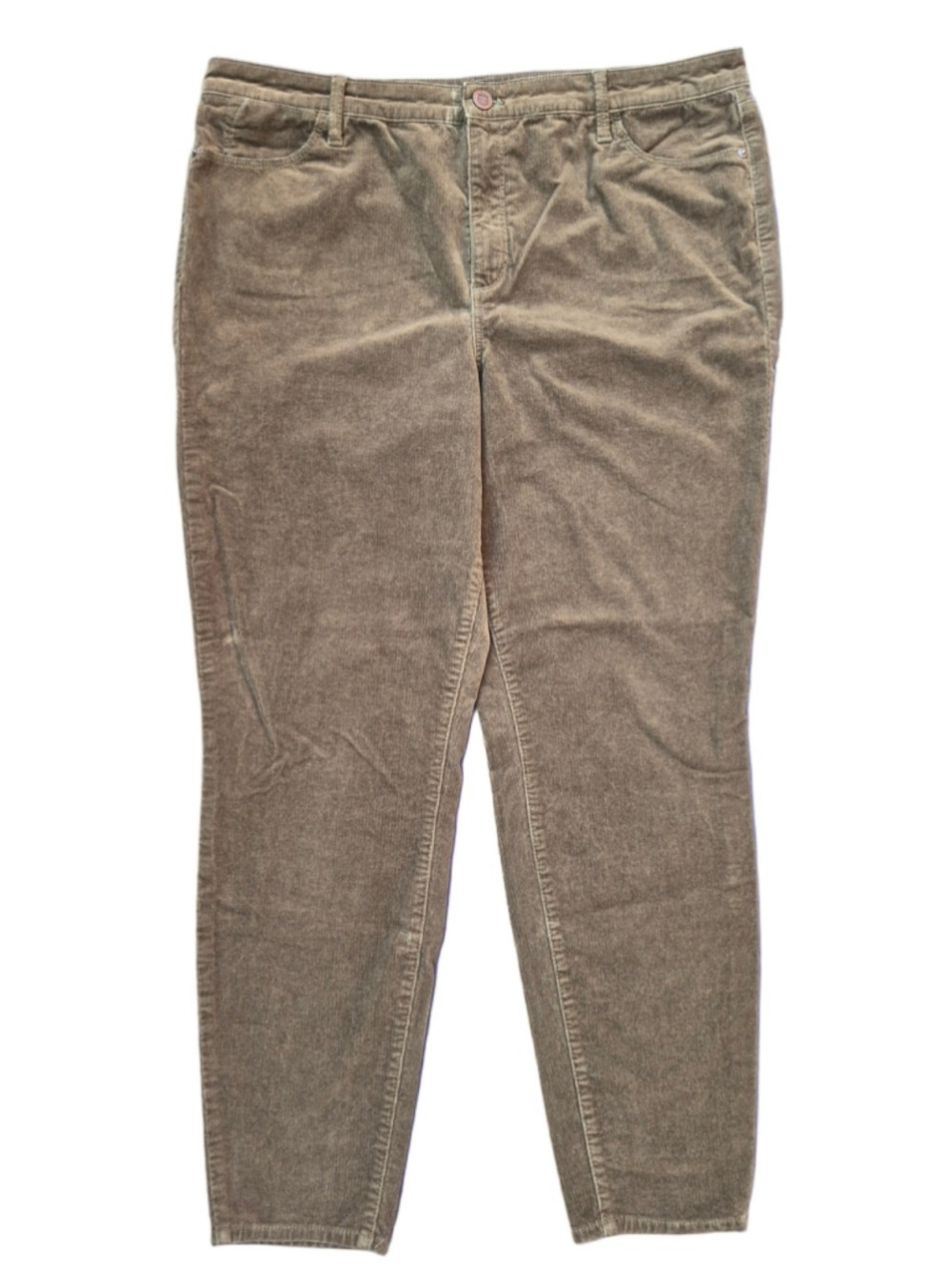 Women's Talbots Corduroy Jeggings Size 16 Brown